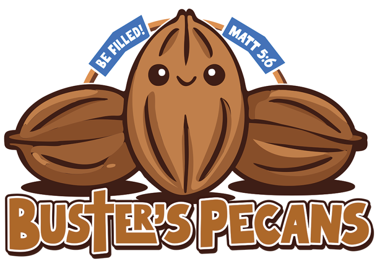 logo busters pecans 768x548