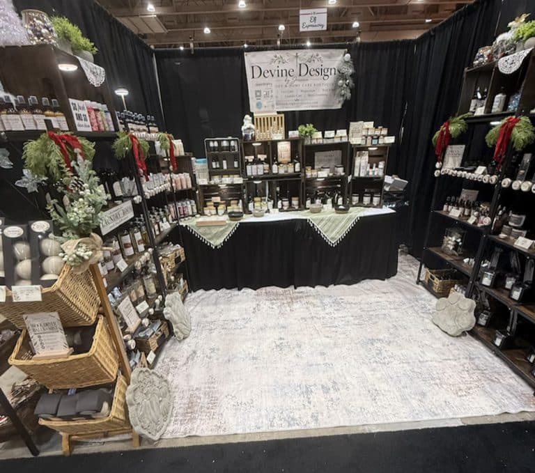 Devine Designs Booth 768x679